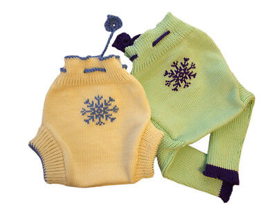 Winter Diaper Cover Merino Wool Infant Cloth Nappy Soaker Longies Leggings Pants